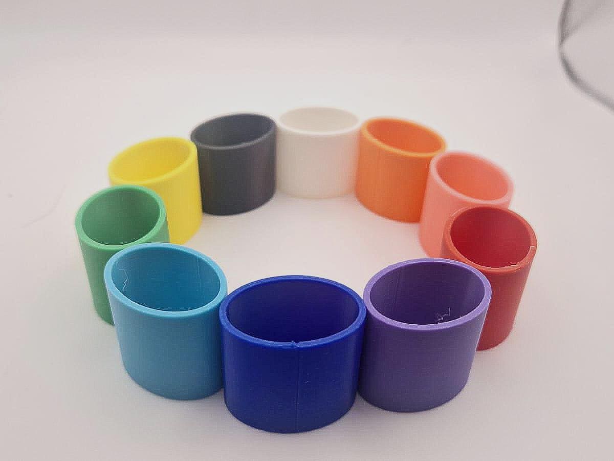 3D printed Oval Scout Woggle - made from biodegradable Plastic - 10+ colours available