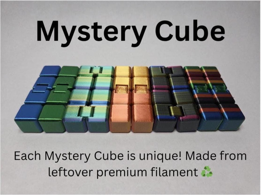 Infinity Fidget Cube – 3D Printed Stress Relief Sensory Toy