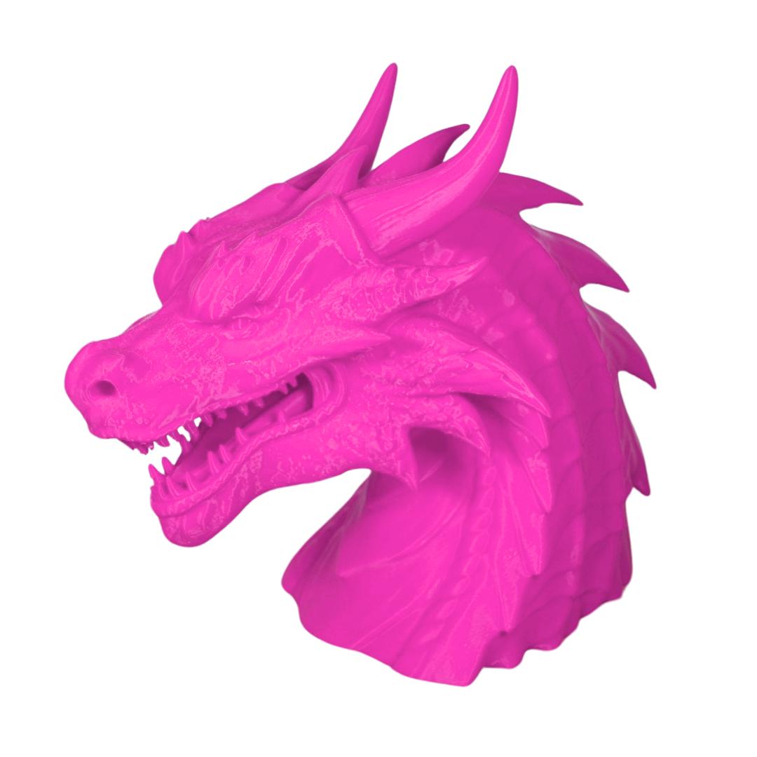 Dragon Head Headphone Stand - 3D Printed in Various Colors for Gaming and Fantasy Enthusiasts