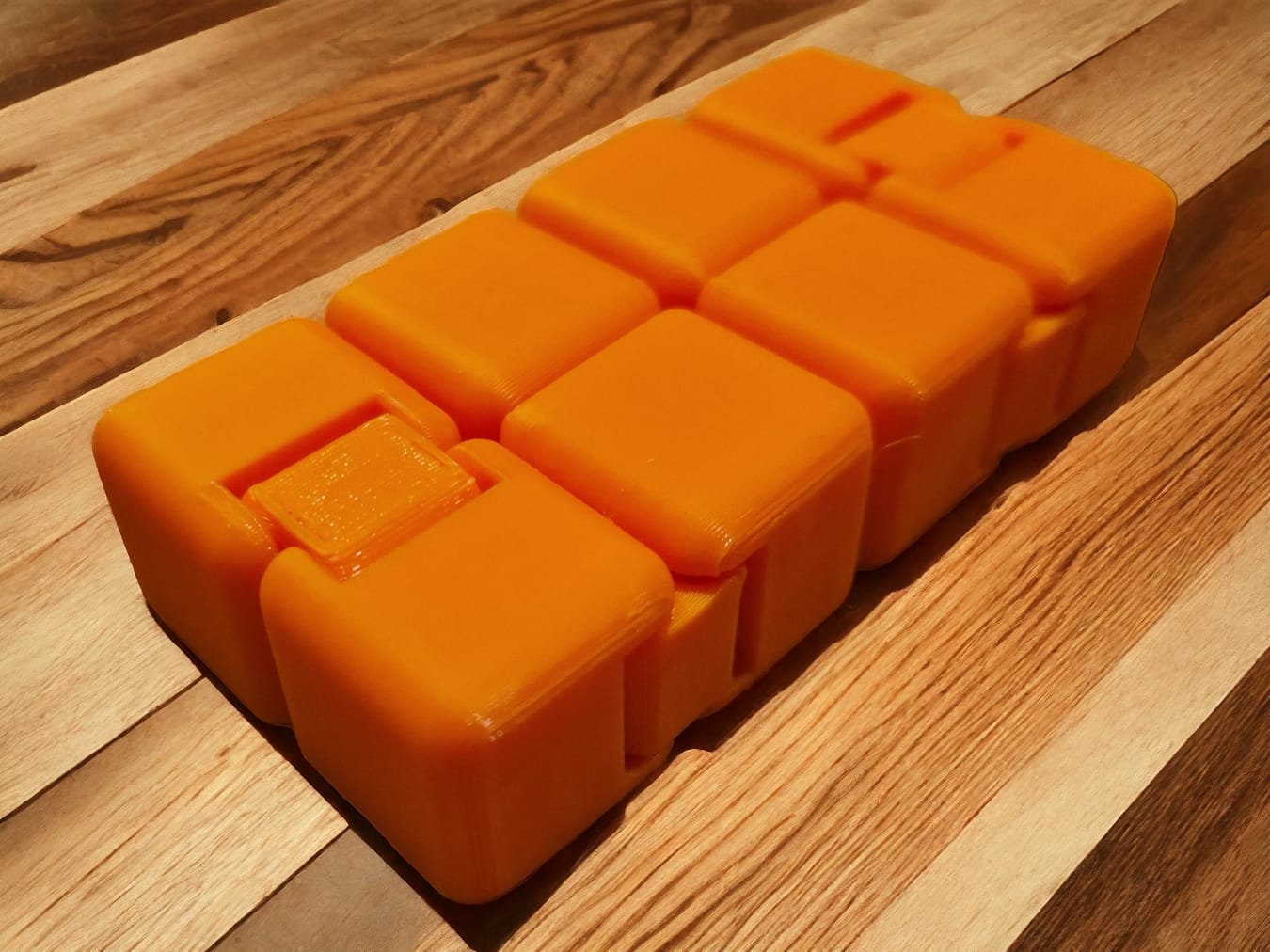 Infinity Fidget Cube – 3D Printed Stress Relief Sensory Toy