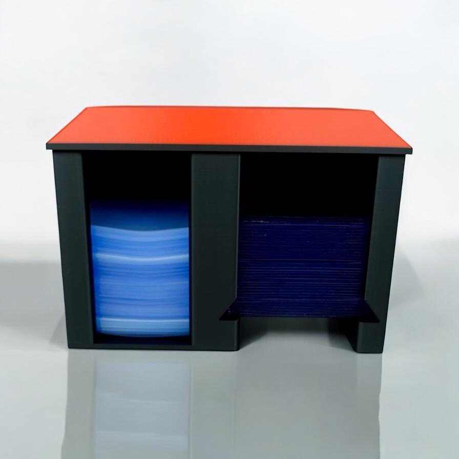 Trading Card Sleeve & Toploader Dispenser: Card Collector Organizer