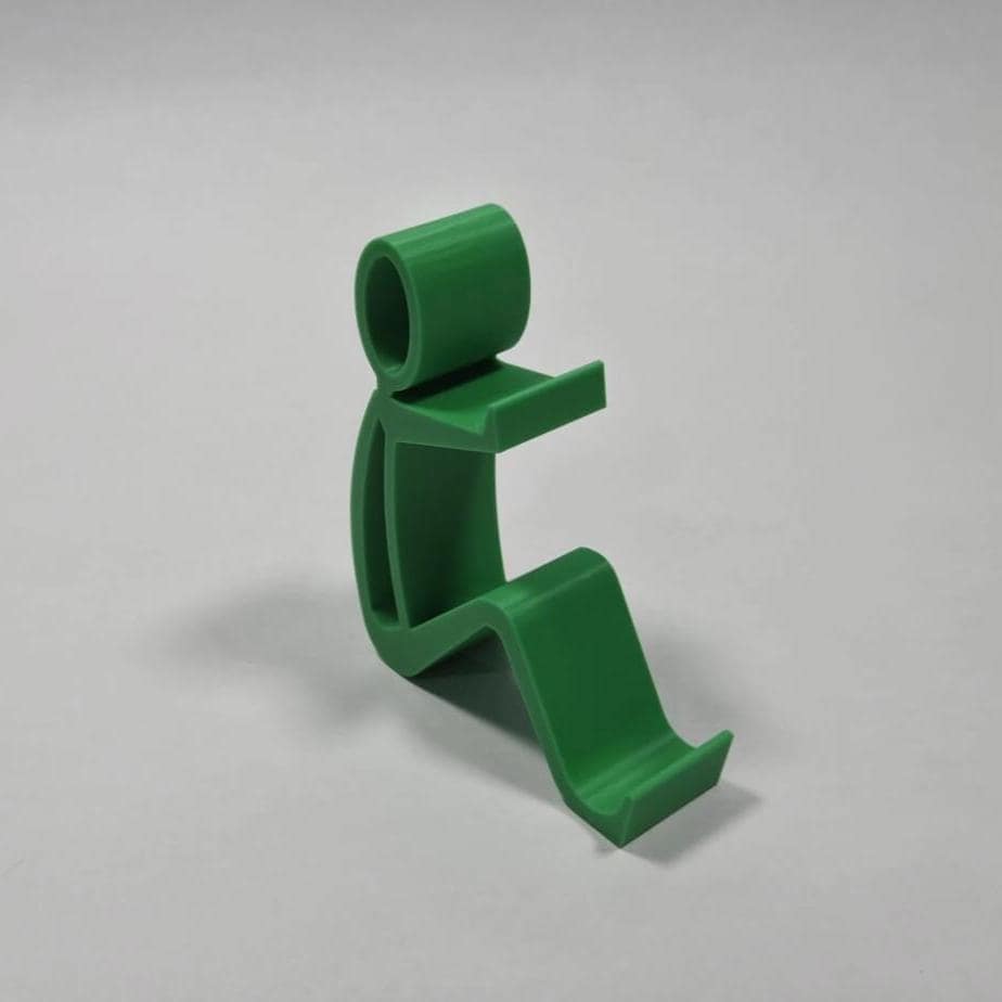 Stick man phone holder - Stocking stuffer christmas gift