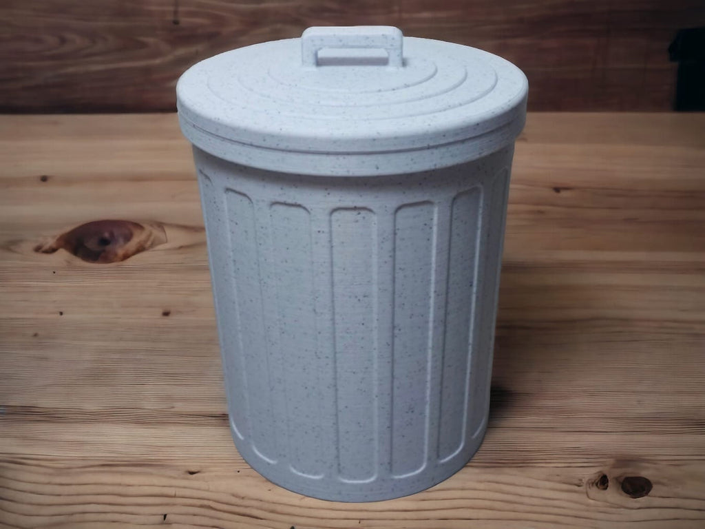 Mini Trashcan 3d printed Desk Organiser Bin customisable colours available