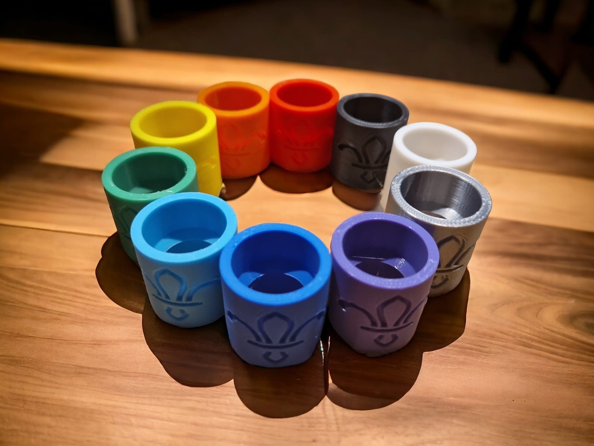 Biodegradable Scout Woggle 3D Printed - 10+ Color Options Available