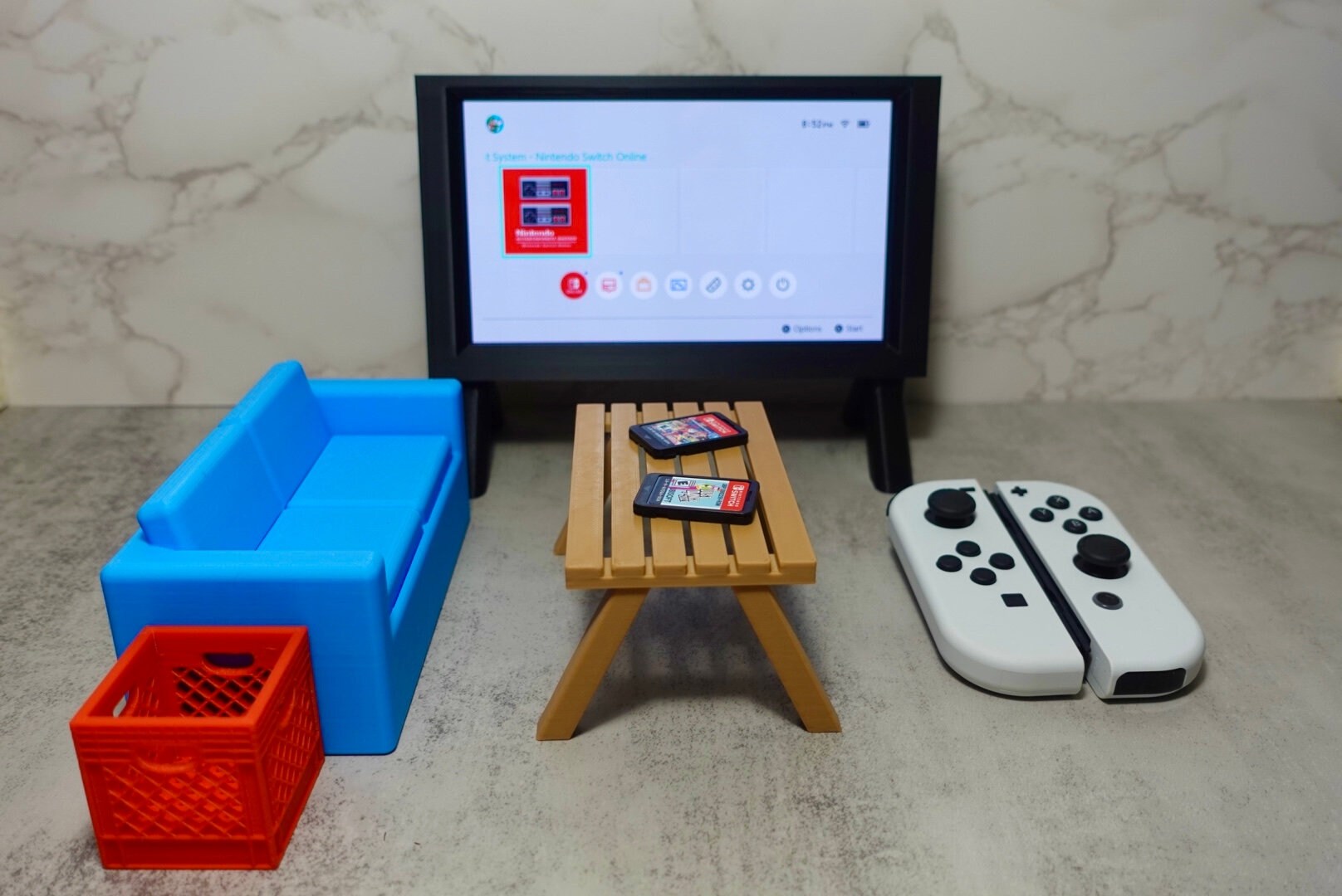 Nintendo Switch Flat Screen TV Display Stand | Dock for OLED and Classic Consoles