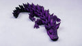 Articulated Spiky Dragon: 3D Printed Fidget Toy, Dual Colour
