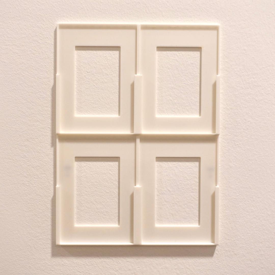 Trading Card Wall Display: TCG Top Loader Mount for collectable cards