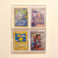 Trading Card Wall Display: TCG Top Loader Mount for collectable cards