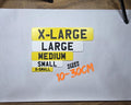 Personalised Mini License Plate – Custom UK Style, Larger Size Options Available